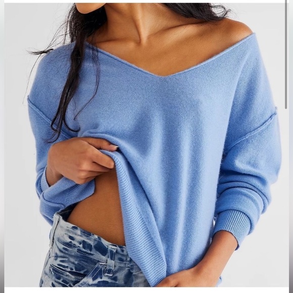 Free people Harmony Cashmere sweater size medium - Picture 2 of 4